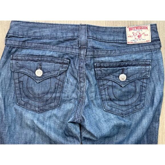 True Religion Joey Flare Jean 28 - Picture 3 of 6